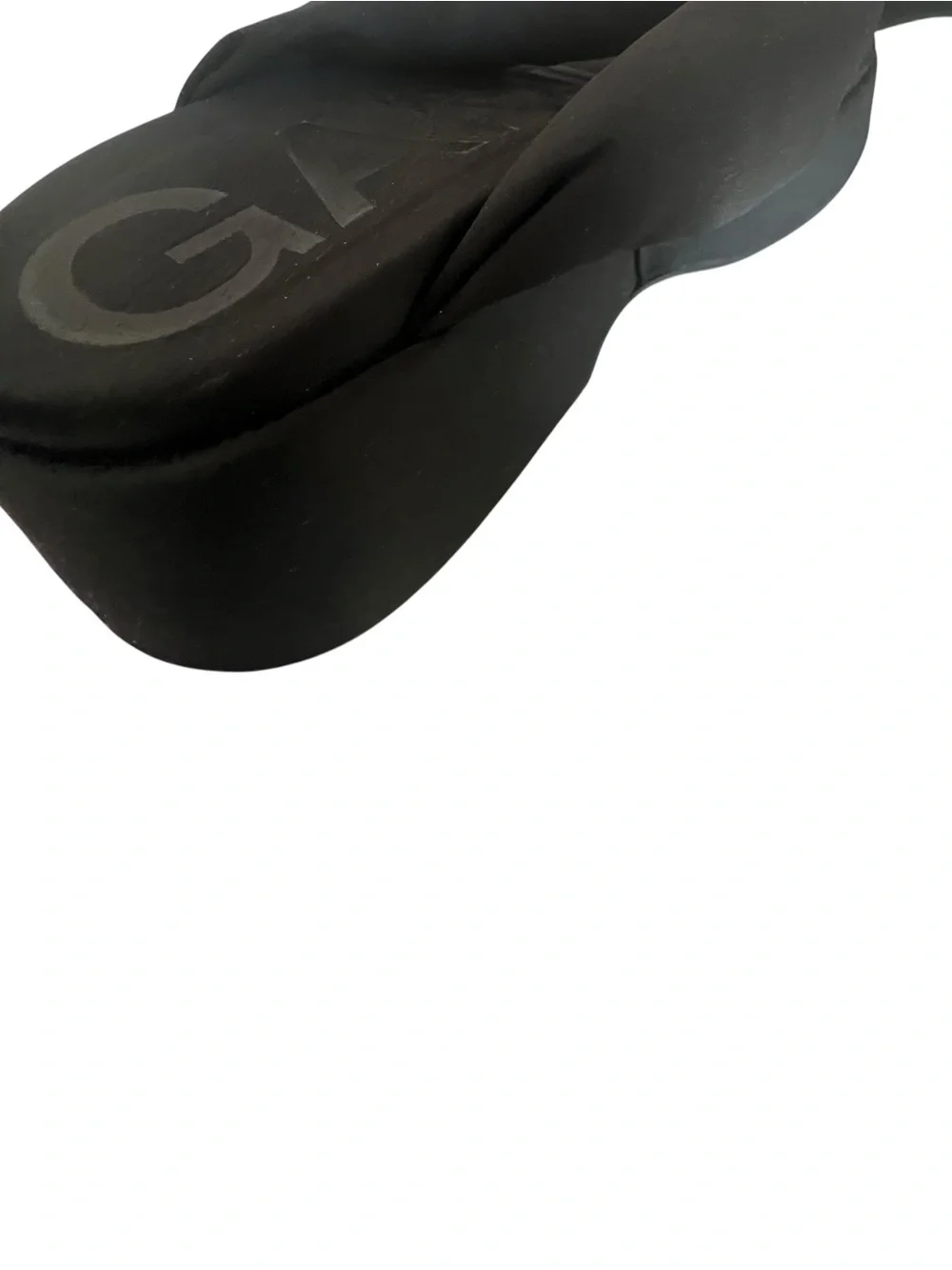 Ganni Black Platform Retro Thong Sandals Size 41